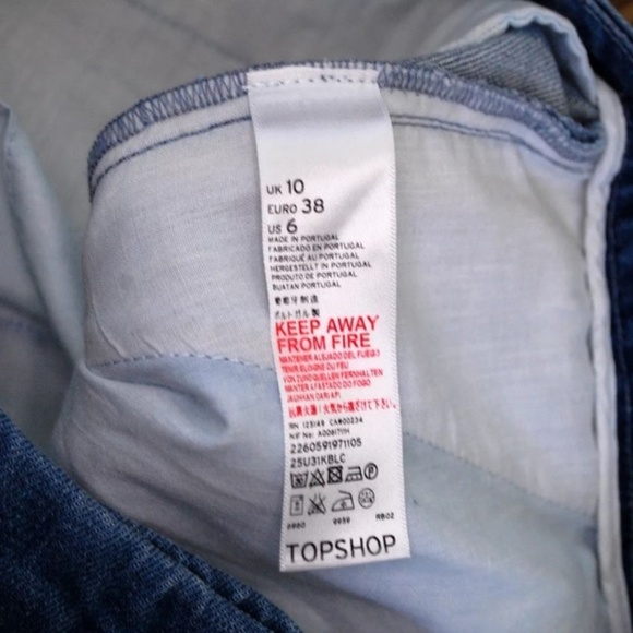 Topshop Unique Whitcomb High Rise Straight Jeans - Picture 5 of 7